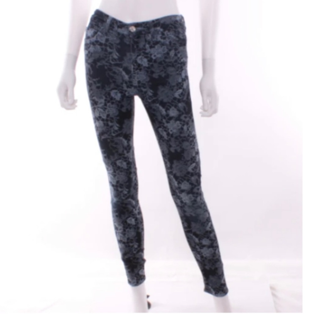 7 For All Mankind Flower Pattern Jeans - Picture 3 of 6